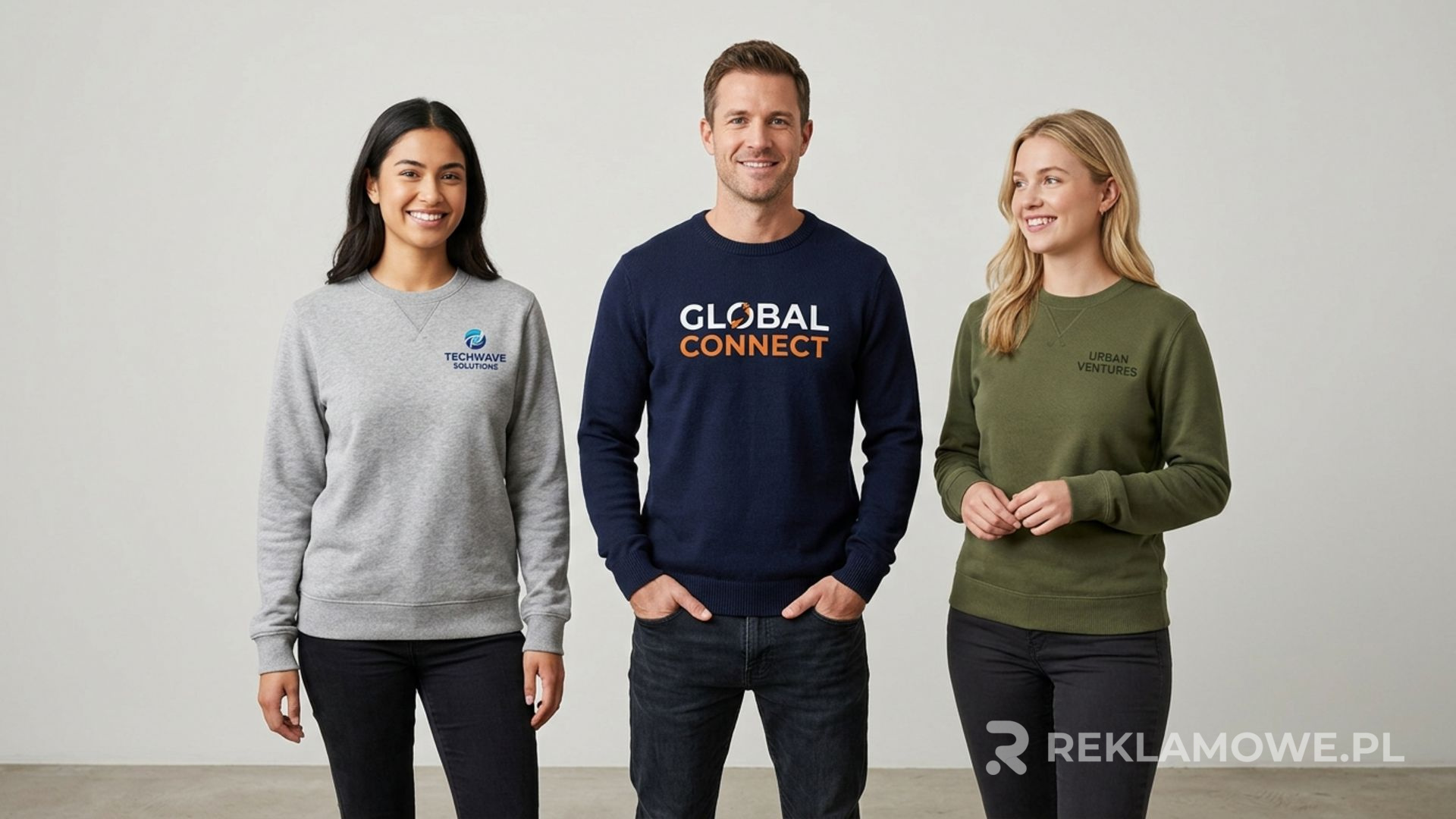 Modne swetry reklamowe - trendy na 2026 rok