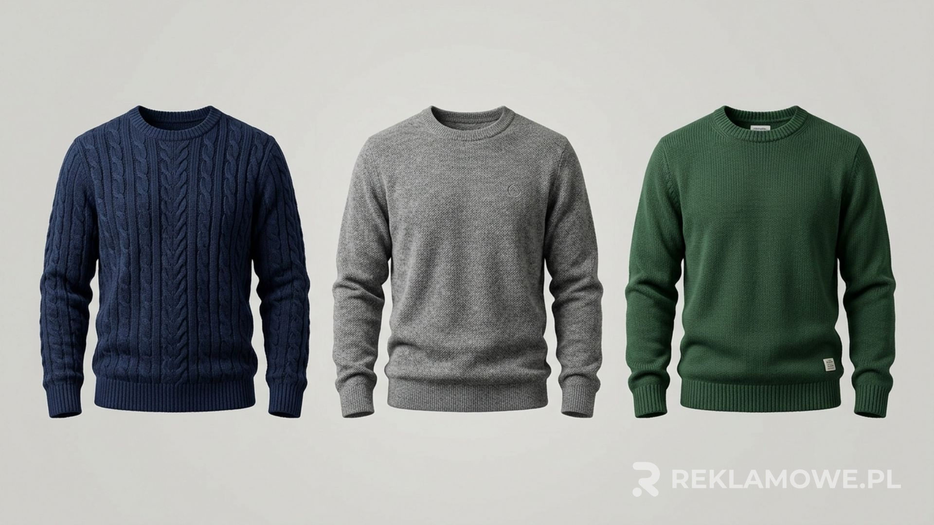 Sweter reklamowy idealny na zimę