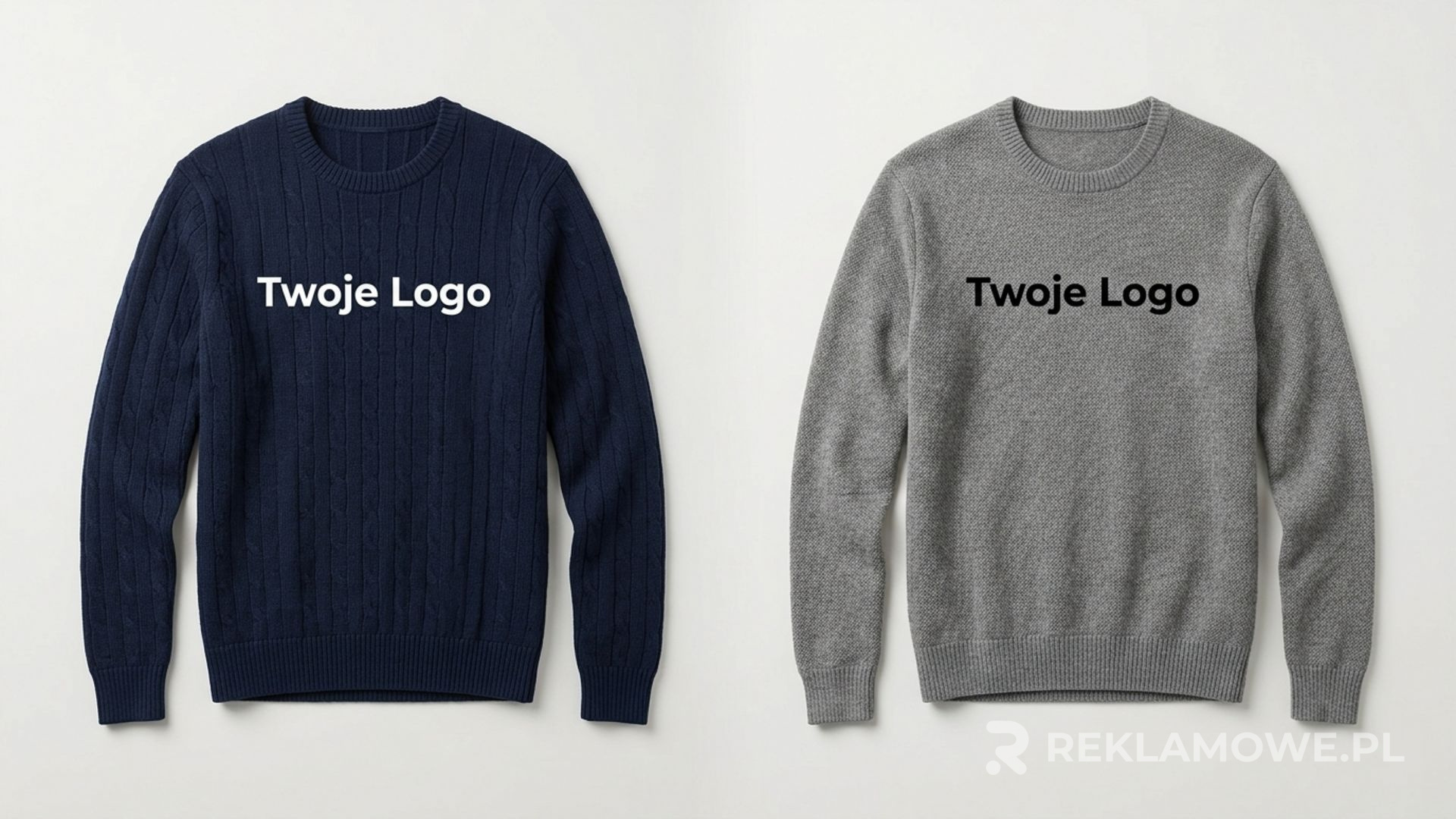 Sweter reklamowy z własnym logo – od projektu do realizacji