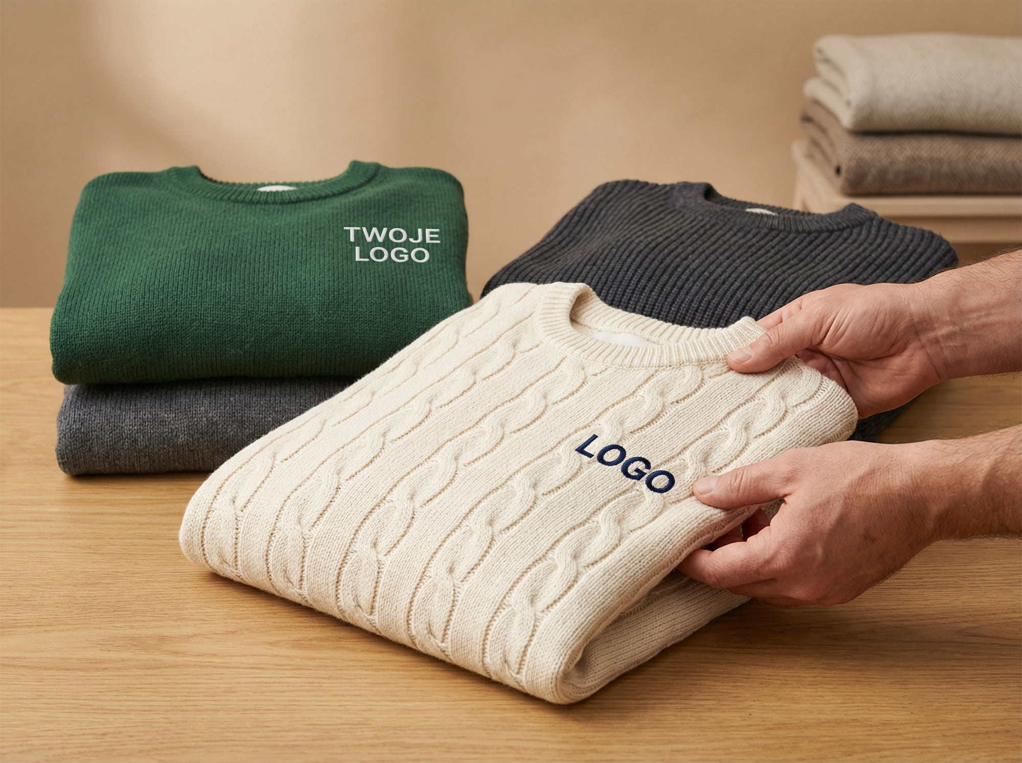 Swetry reklamowe Białystok 7 Swetry reklamowe w Białymstoku