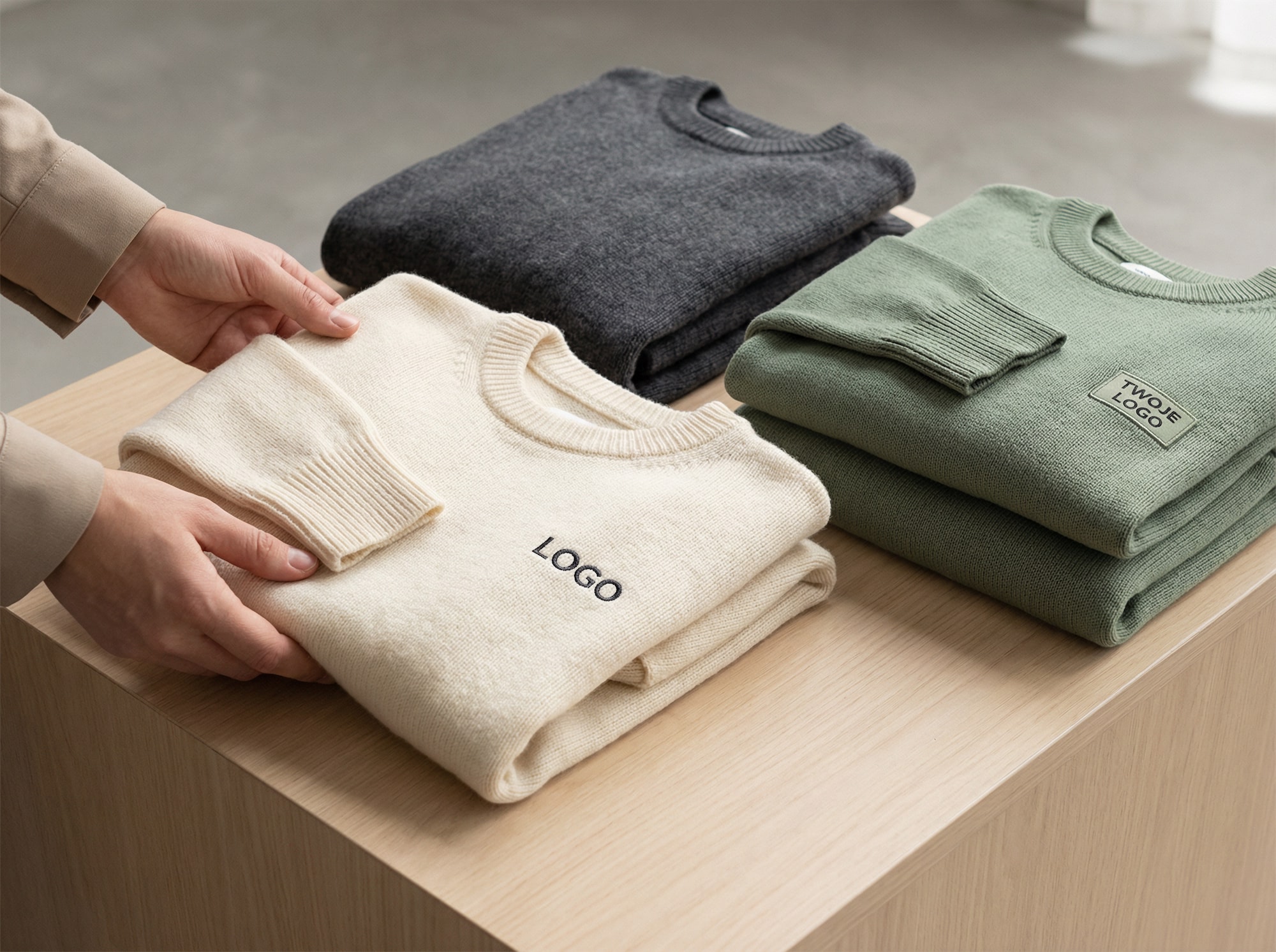 Swetry reklamowe Elbląg 6 Swetry reklamowe w Elblągu