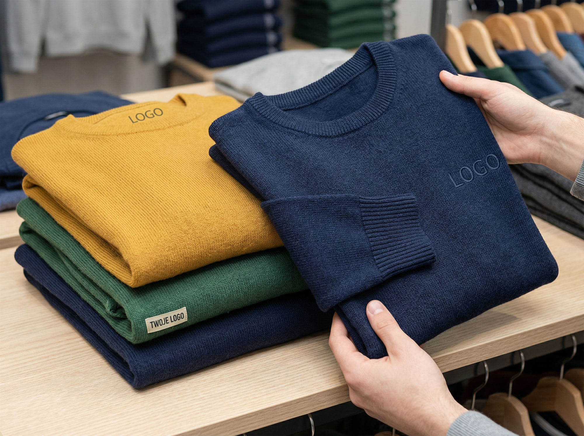 Swetry reklamowe Gdańsk 6 Swetry reklamowe w Gdańsku